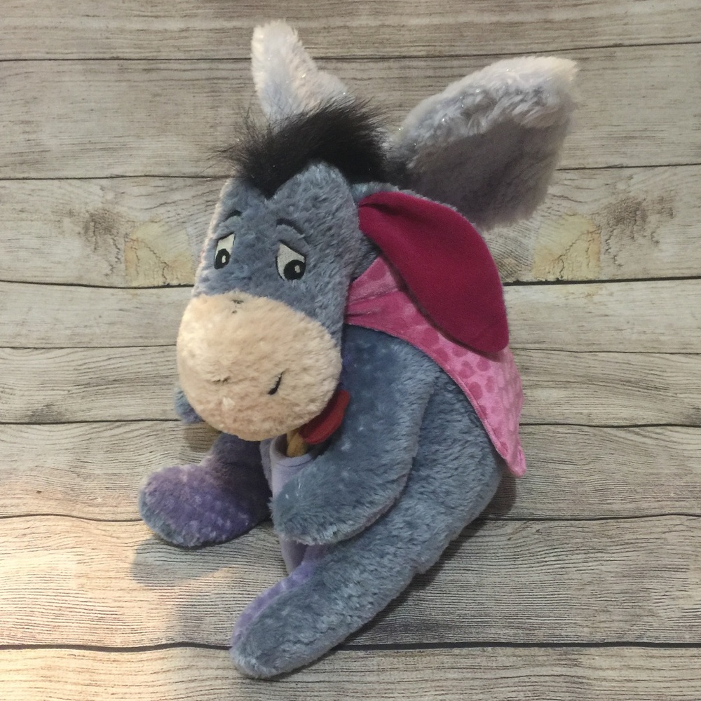 Disney Store 12" Eeyore Cupid Plush